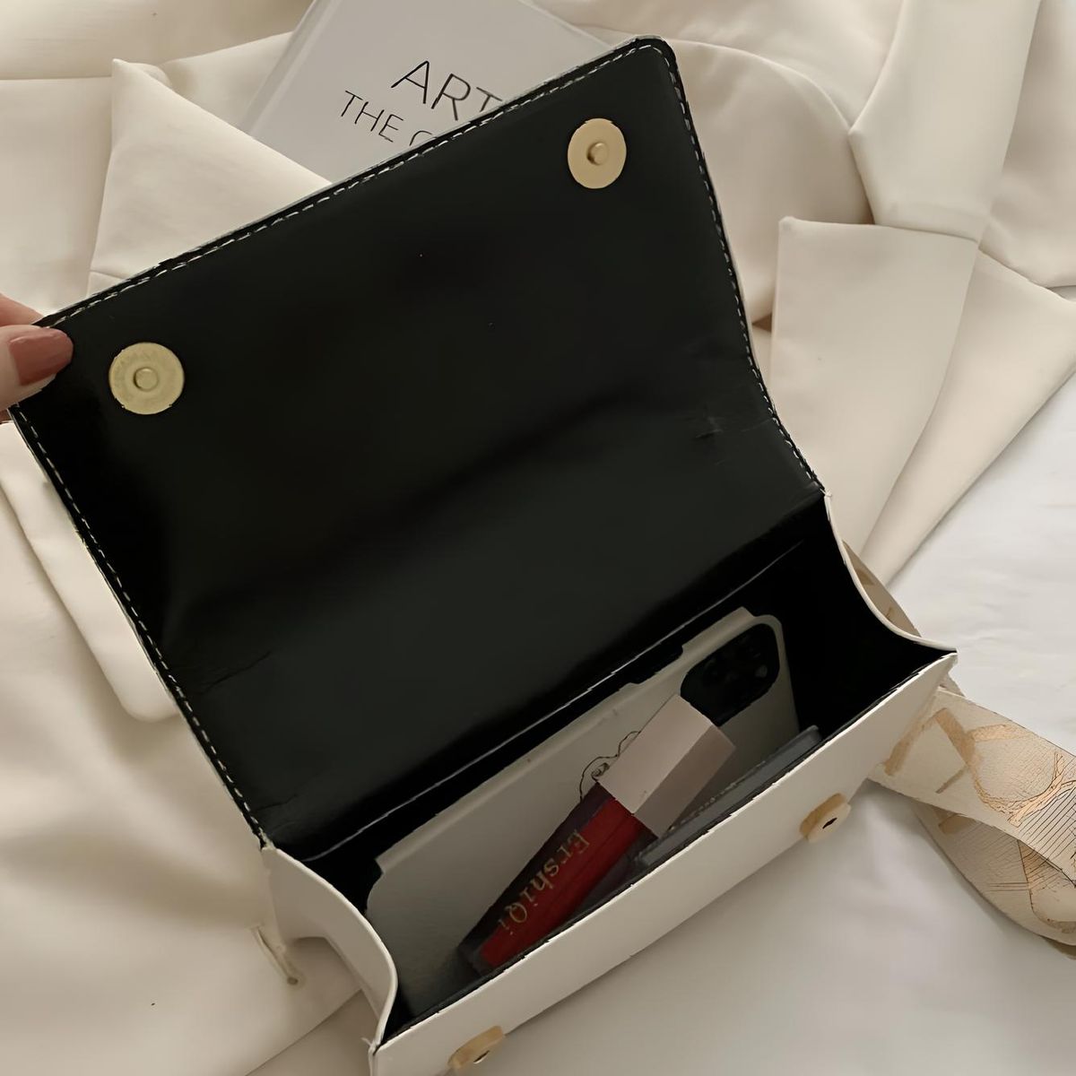 GENERICO - CARTERA BOLSO DE MANO DE FIESTA NOCHE MORRAL TOTE BAG