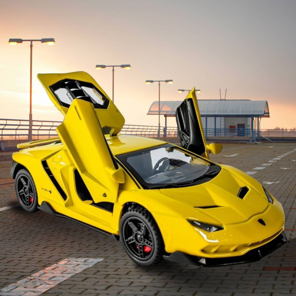 GENERICO - Auto Deportivo Lamborghini Centenario LP 770 Amarillo