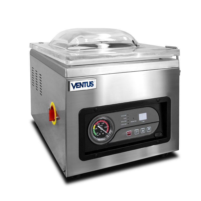 VENTUS - Ventus Selladora al Vacío 1 Barra de Sellado-Acero inoxidable-VSV-300