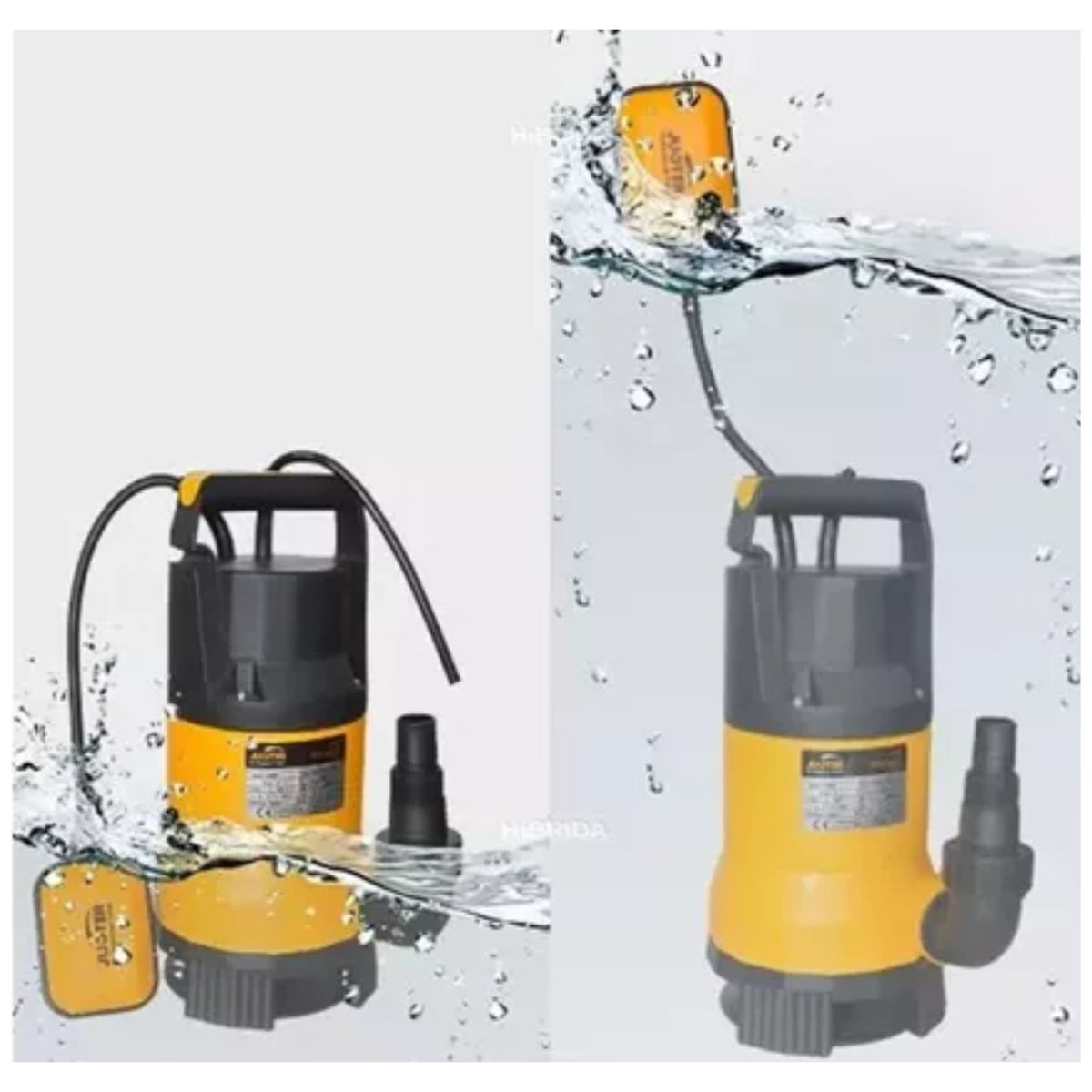 INGCO TOOLS - BOMBA DE AGUA SUMERGIBLE PVC 1 HP, 750W INGCO