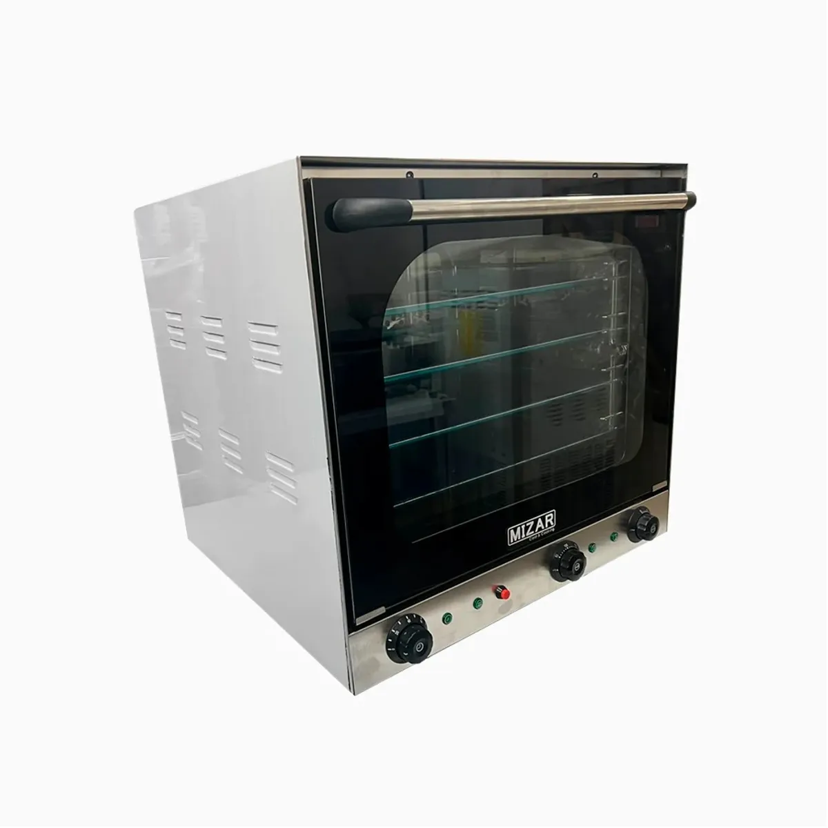 MIZAR COLD & COOKING - Horno de Convección Eléctrico de 4 Bandejas