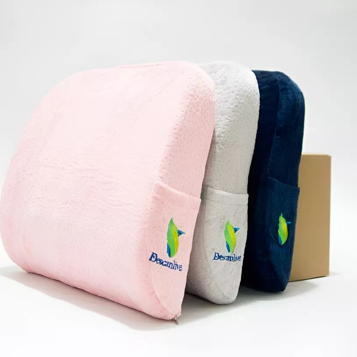 GENERICO - Cojín ergonómico para espalda II Alivia dolor lumbar y mejora postura