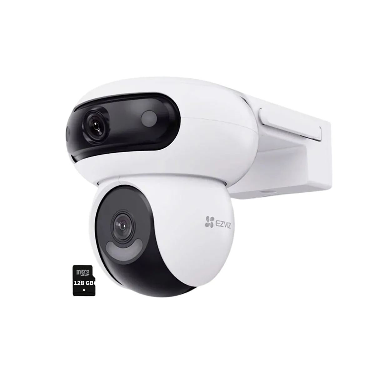 EZVIZ - Cámara Ezviz H90 Dual 4MP + 4MP Binocular WiFi Gira 360 Exterior 128GB