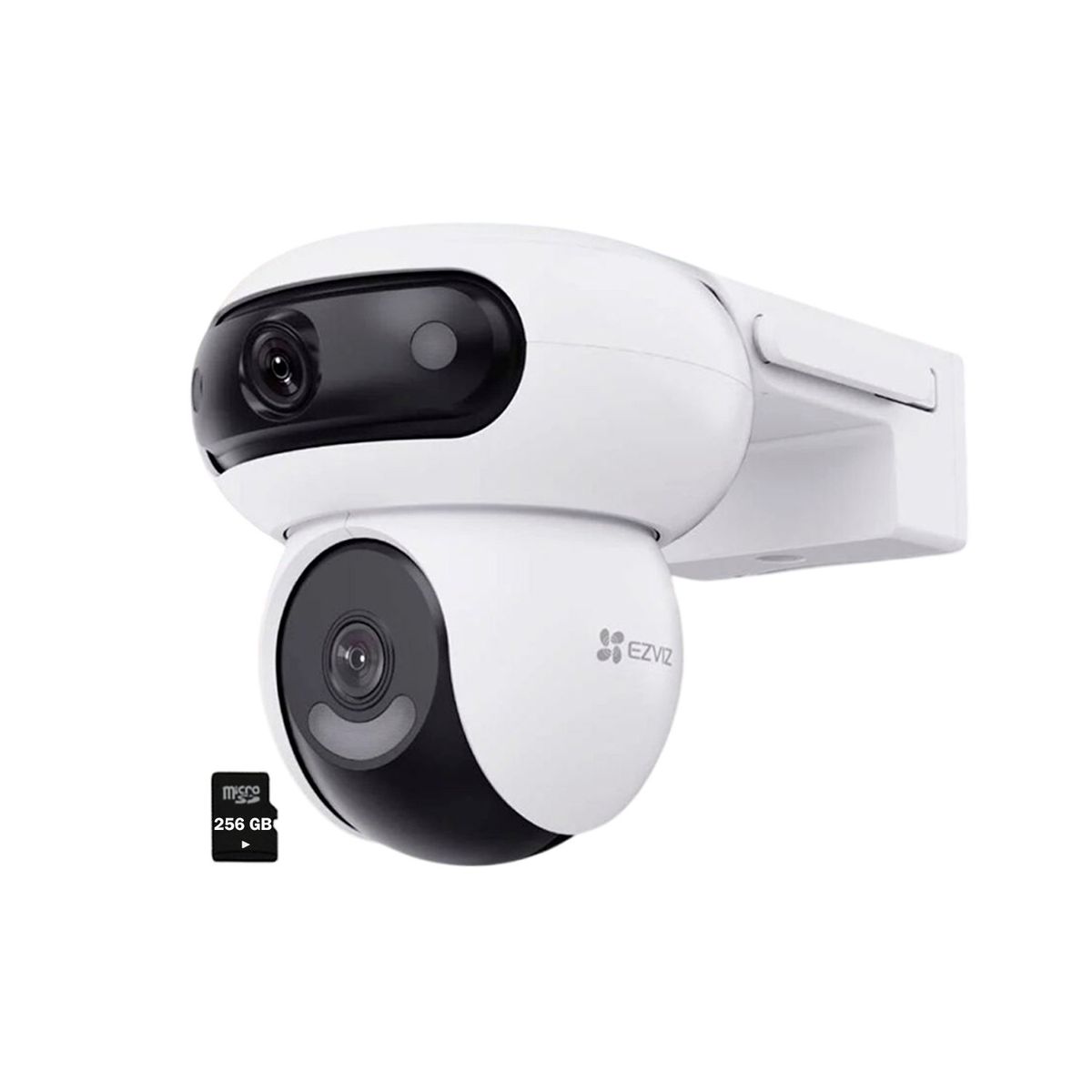 EZVIZ - Cámara Ezviz H90 Dual 4MP + 4MP Binocular WiFi Gira 360 Exterior 256GB