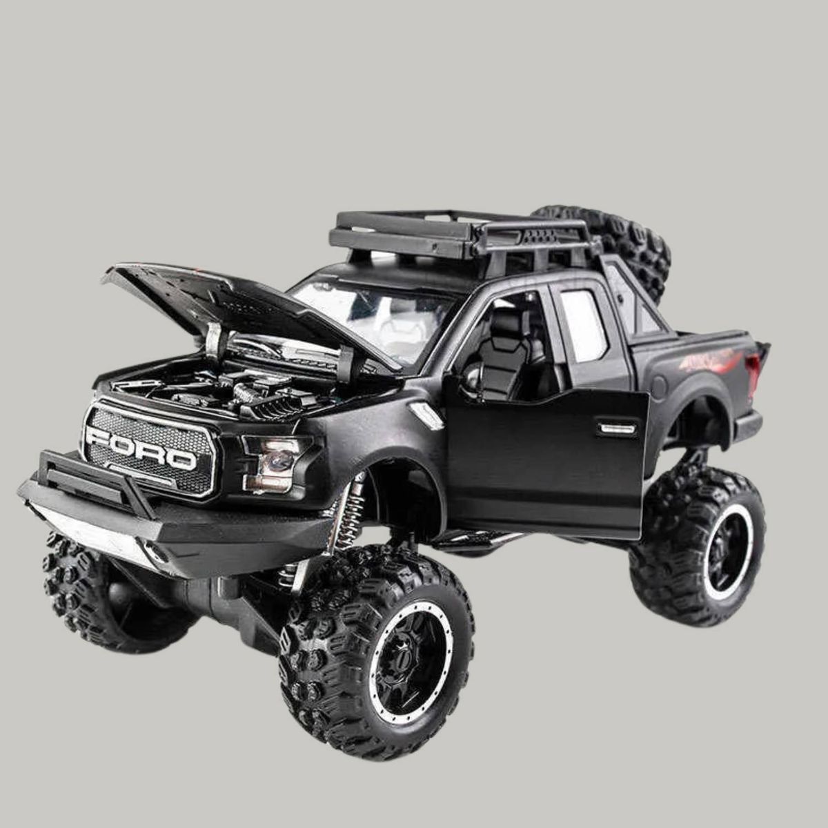 GENERICO - Camioneta De Colección FORD RAPTOR Negro