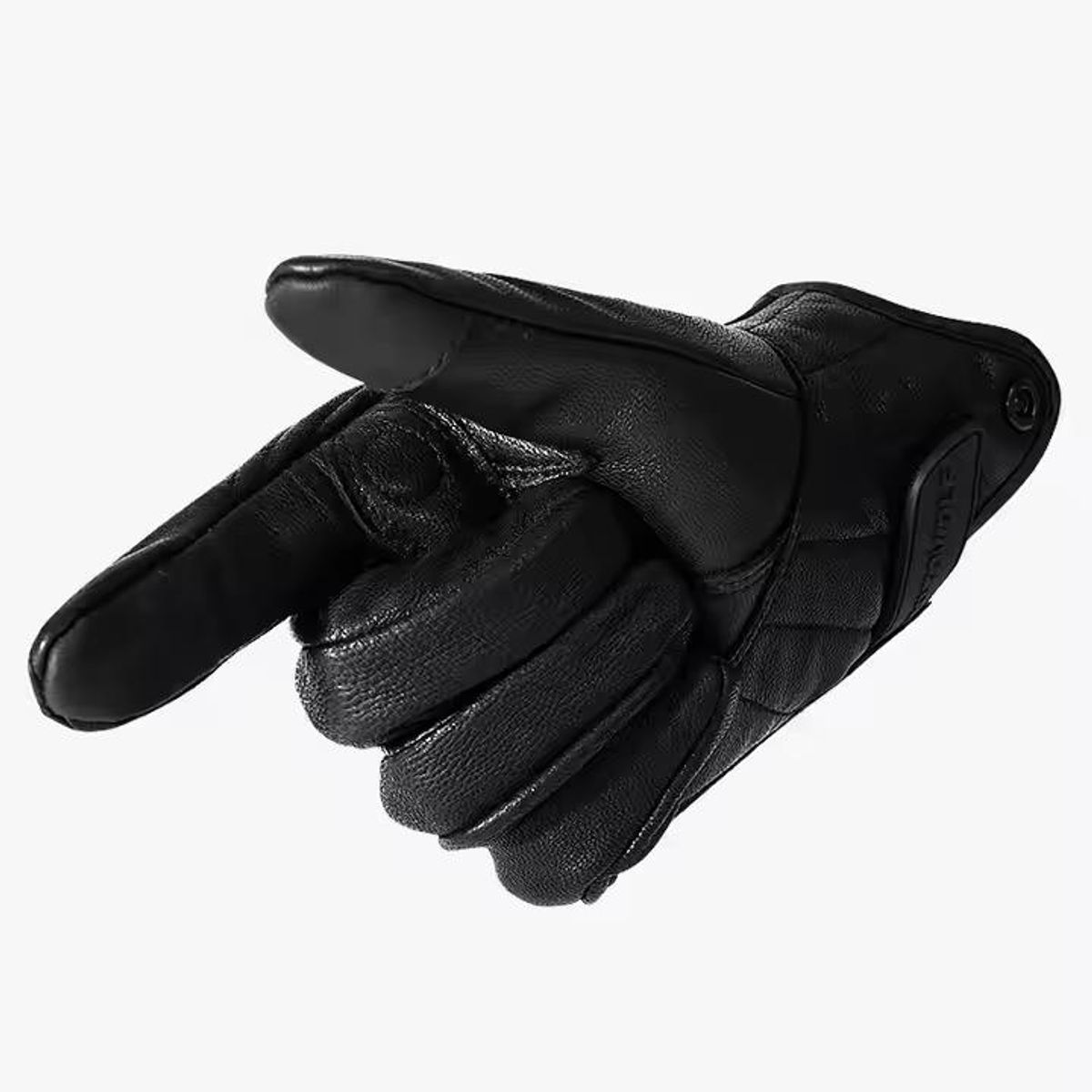 MOTOWOLF - GUANTES DE CUERO NEGRO TALLA XL