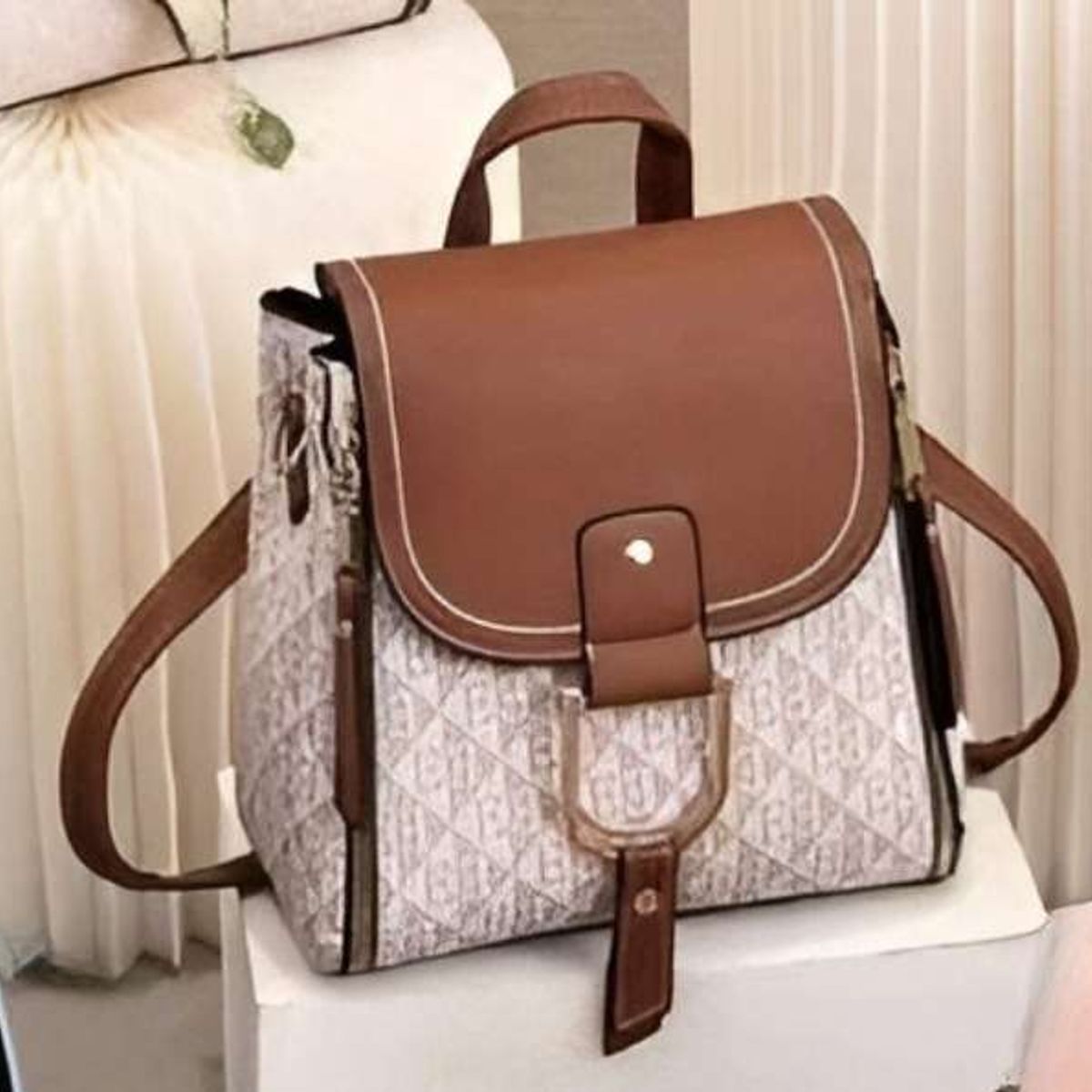 GENERICO - CARTERA MOCHILA BOLSO PREMIUN ALTA CALIDAD COBRE