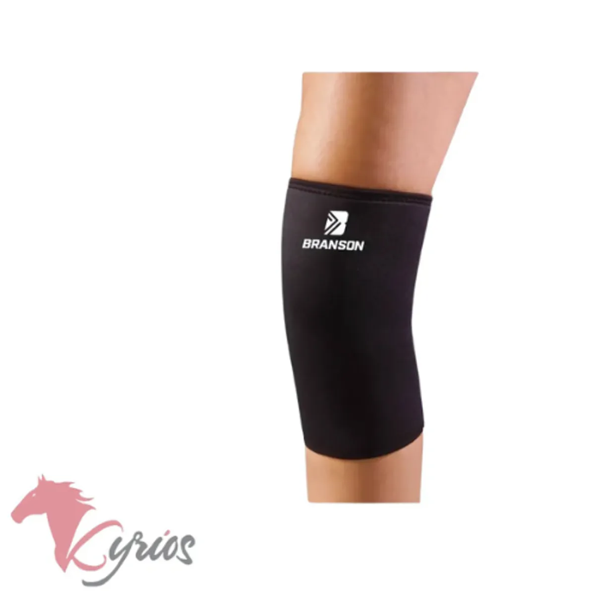 NO LOGO - Rodillera Negra Sin abertura Branson Talla  L