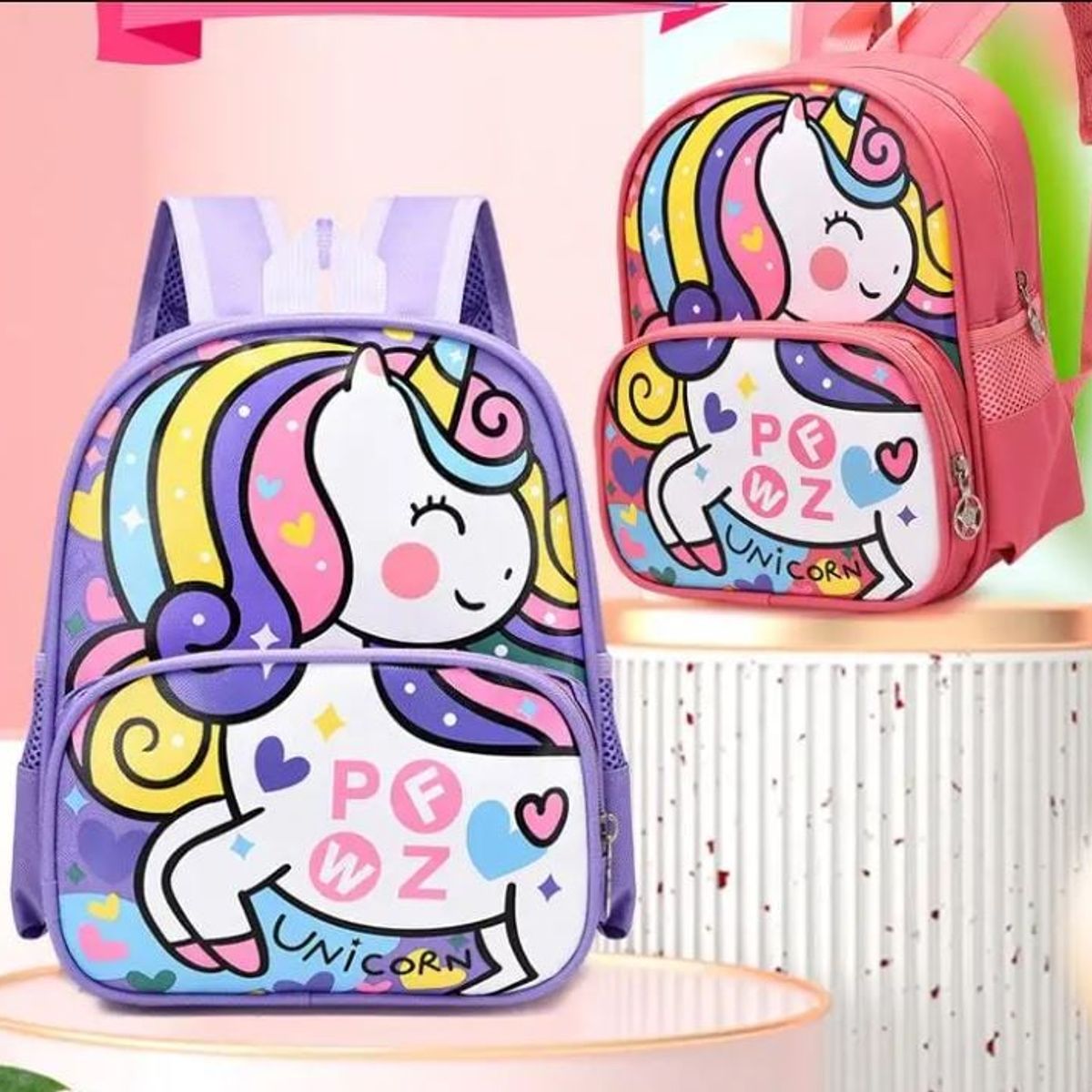 GENERICO - Mochila Kinder Preescolar Escolar Para Niñas