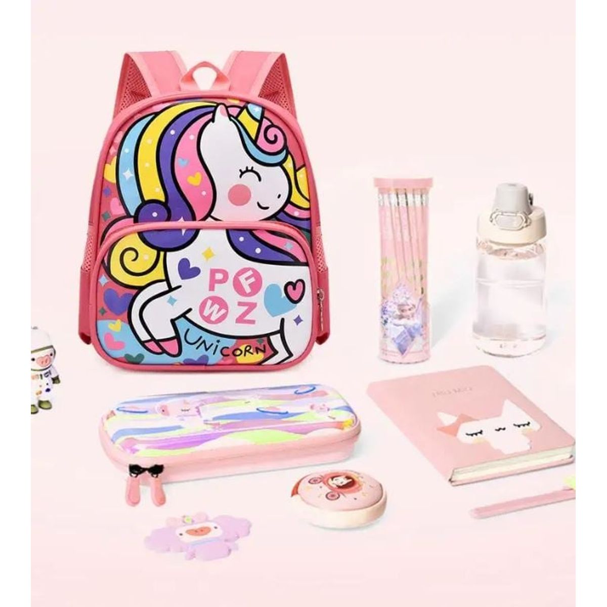 GENERICO - Mochila Kinder Preescolar Escolar Para Niñas