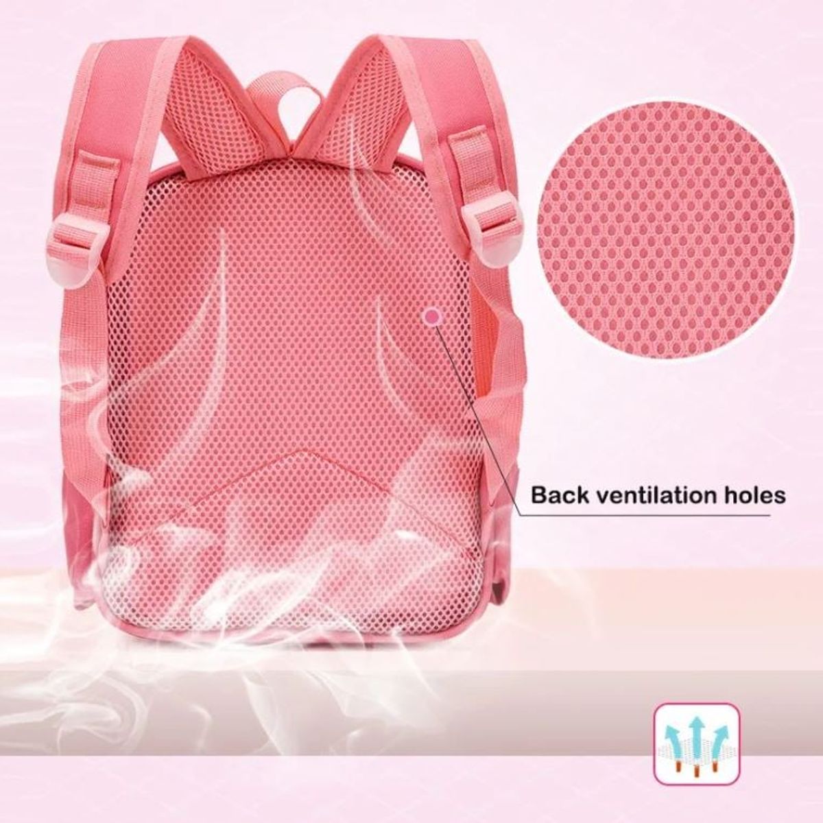 GENERICO - Mochila Kinder Preescolar Escolar Para Niñas