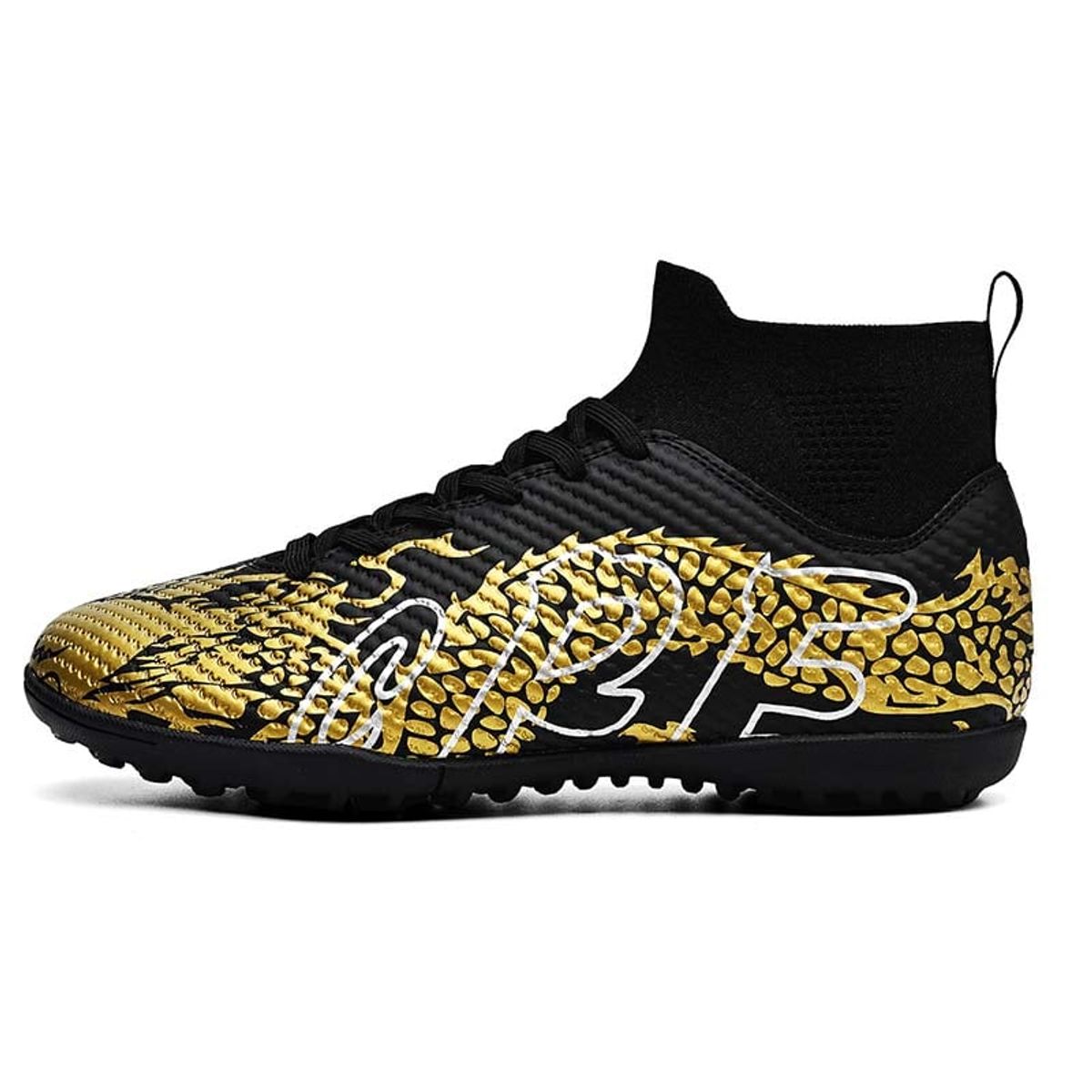 SHANDIAN - Zapatillas de Fútbol Hombre TF zapatos hombre Negro