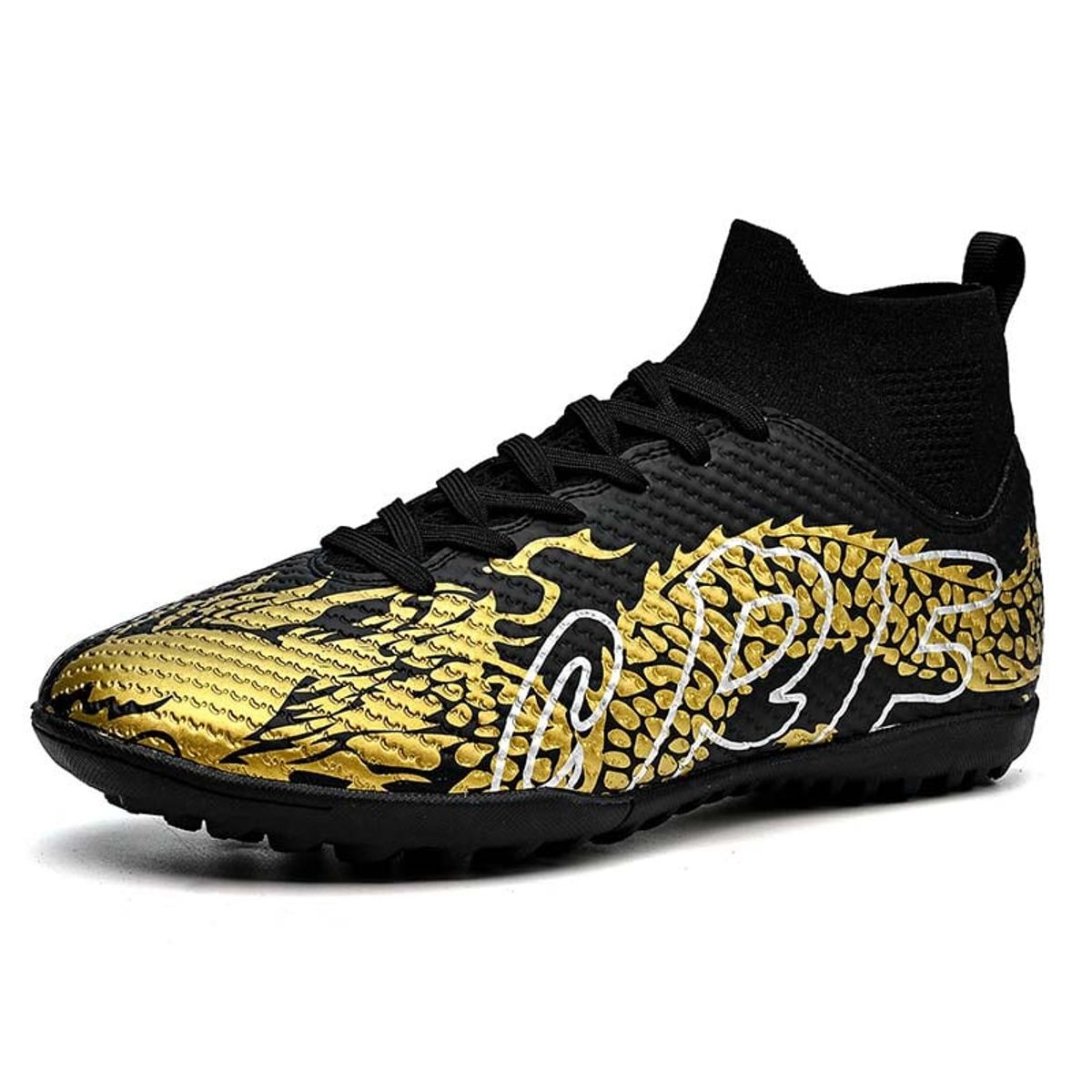 SHANDIAN - Zapatillas de Fútbol Hombre TF zapatos hombre Negro