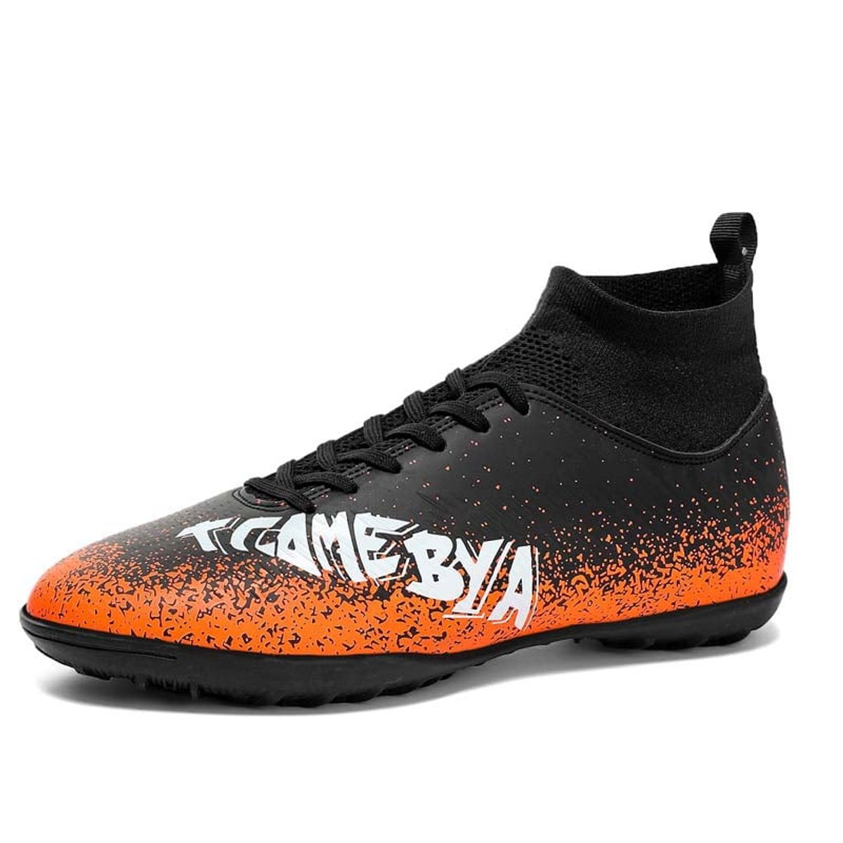 SHANDIAN - Zapatillas de Fútbol Hombre TF zapatos hombre Negro