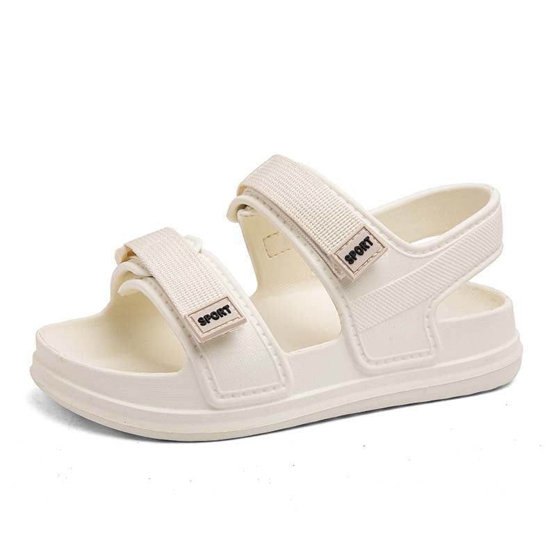 SHANDIAN - Sandalia Hombre De Primavera Verano Beige