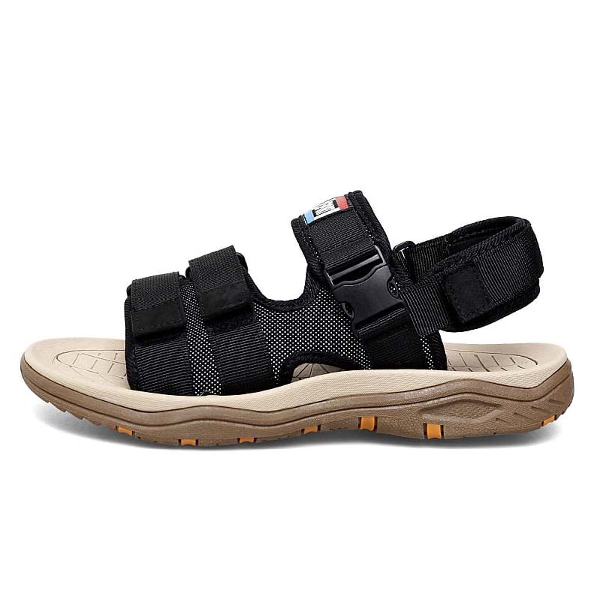SHANDIAN - Sandalia de Trekking Para Hombre Negro