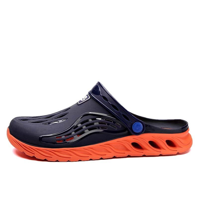 SHANDIAN - Sandalia Hombre De Primavera Verano Naranja