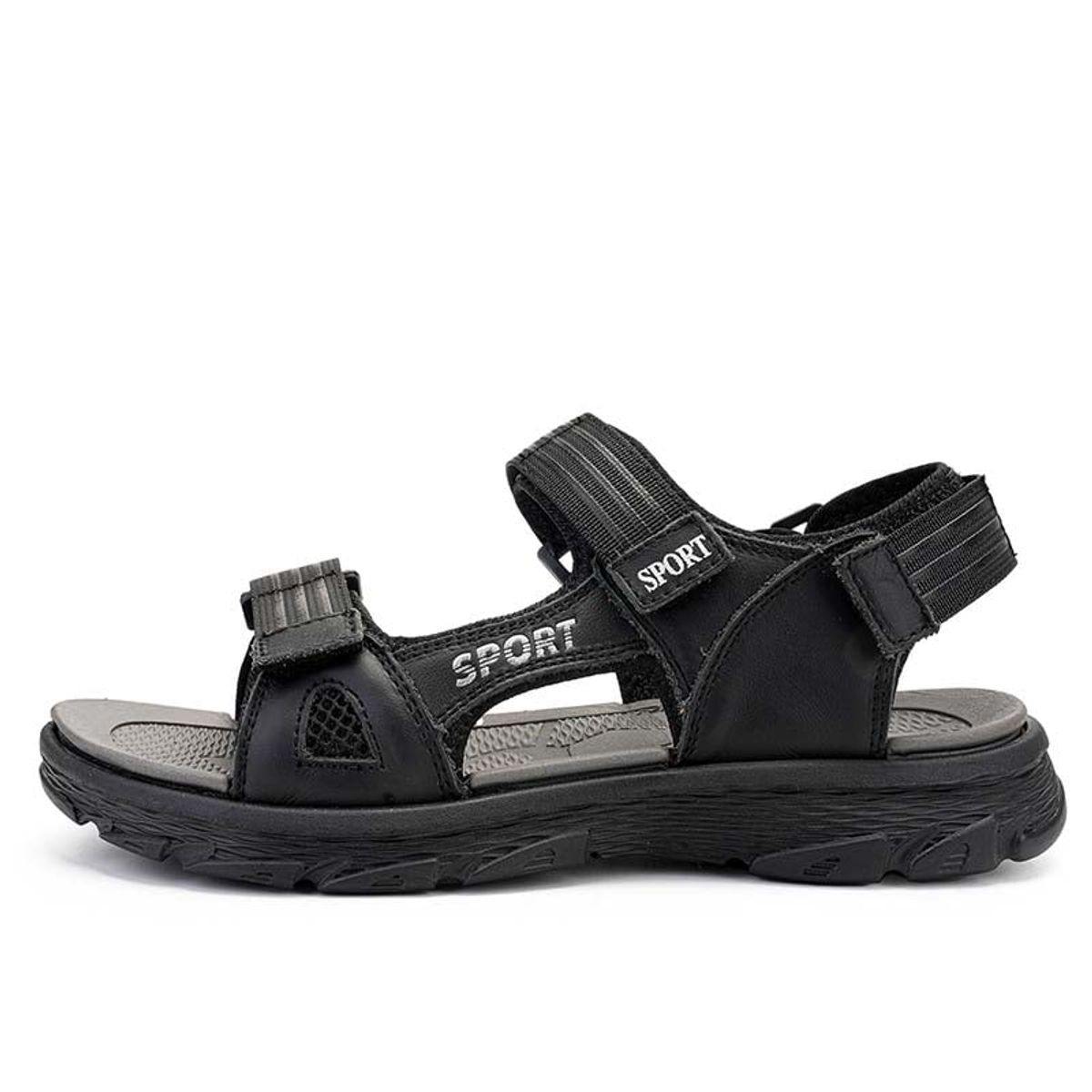 SHANDIAN - Sandalia de Trekking Para Hombre Negro