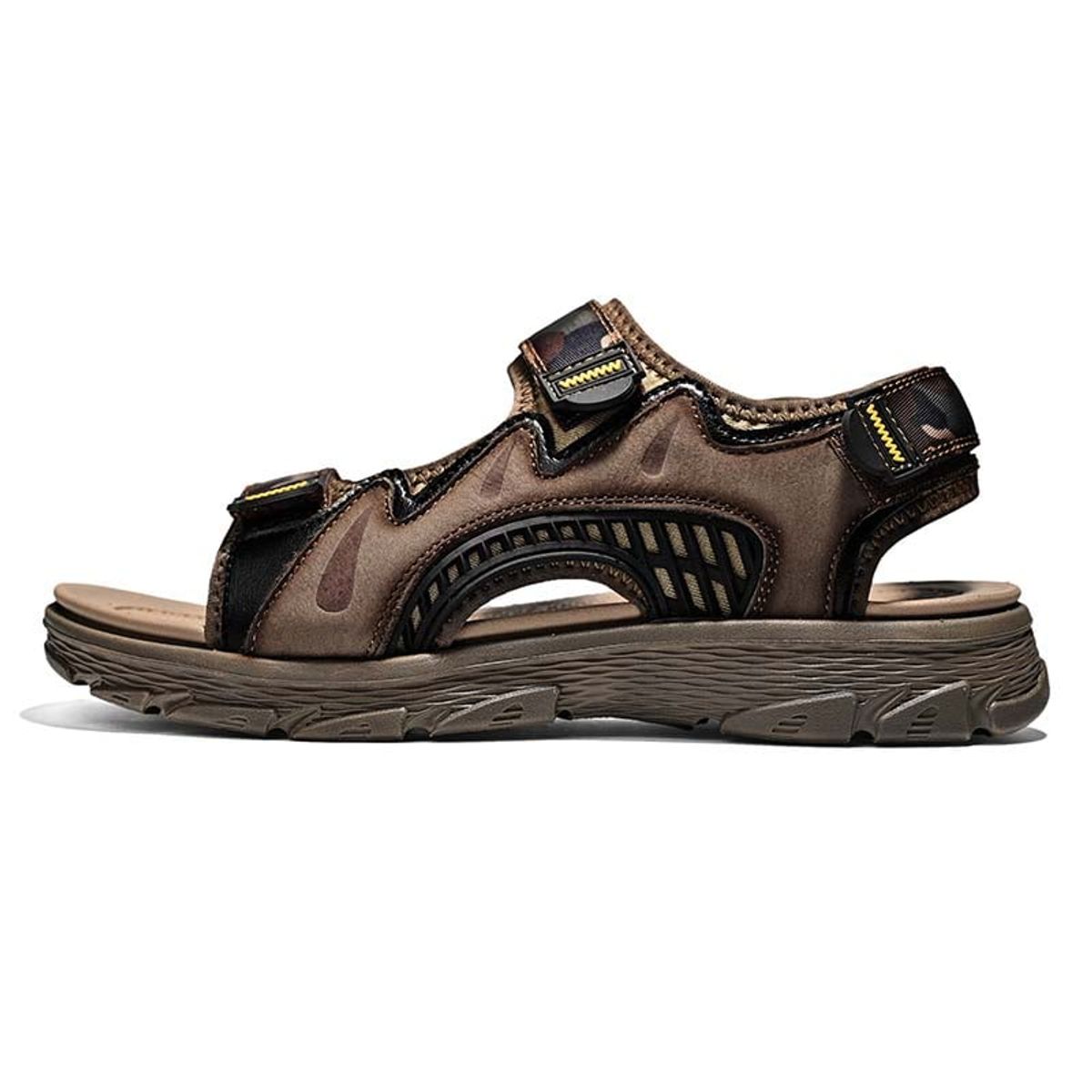 SHANDIAN - Sandalia de Trekking Para Hombre Amarillo