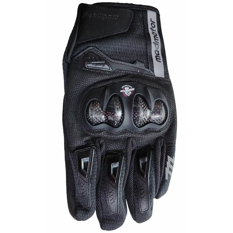 GENERICO - GUANTES MADMOTOR NEGRO TALLA M