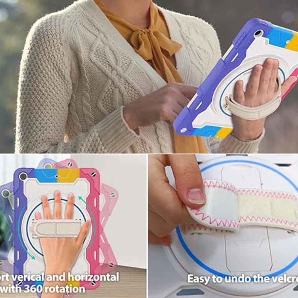 GENERICO - Funda Antigolpe para Galaxy Tab A9 Plus SM-X210X216X218 Color Pink