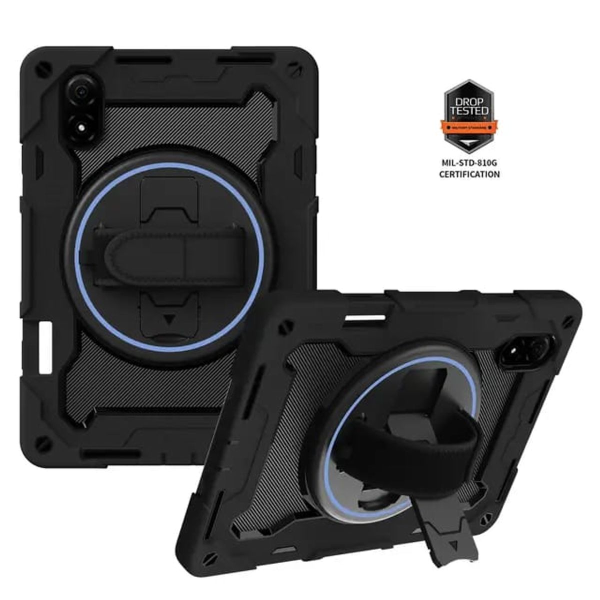 GENERICO - Funda Armor para Galaxy Tab A9 Plus 11 X210 Color Negro