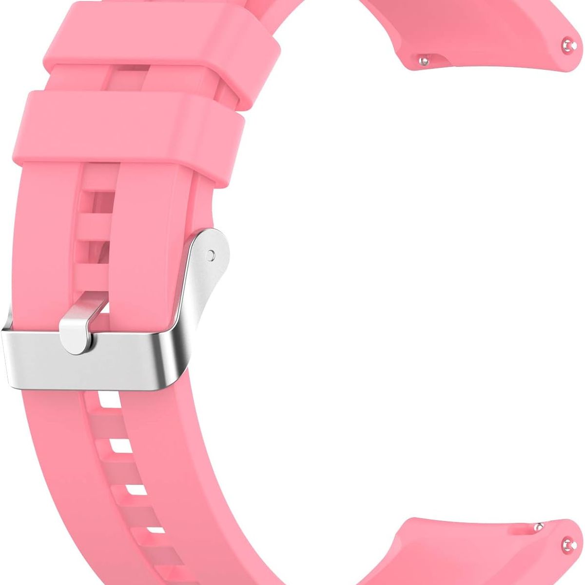 GENERICO - CORREA SILICON 22MM + BUMPER 46 MM PARA HUAWEI WATCH GT 2 ROSADO