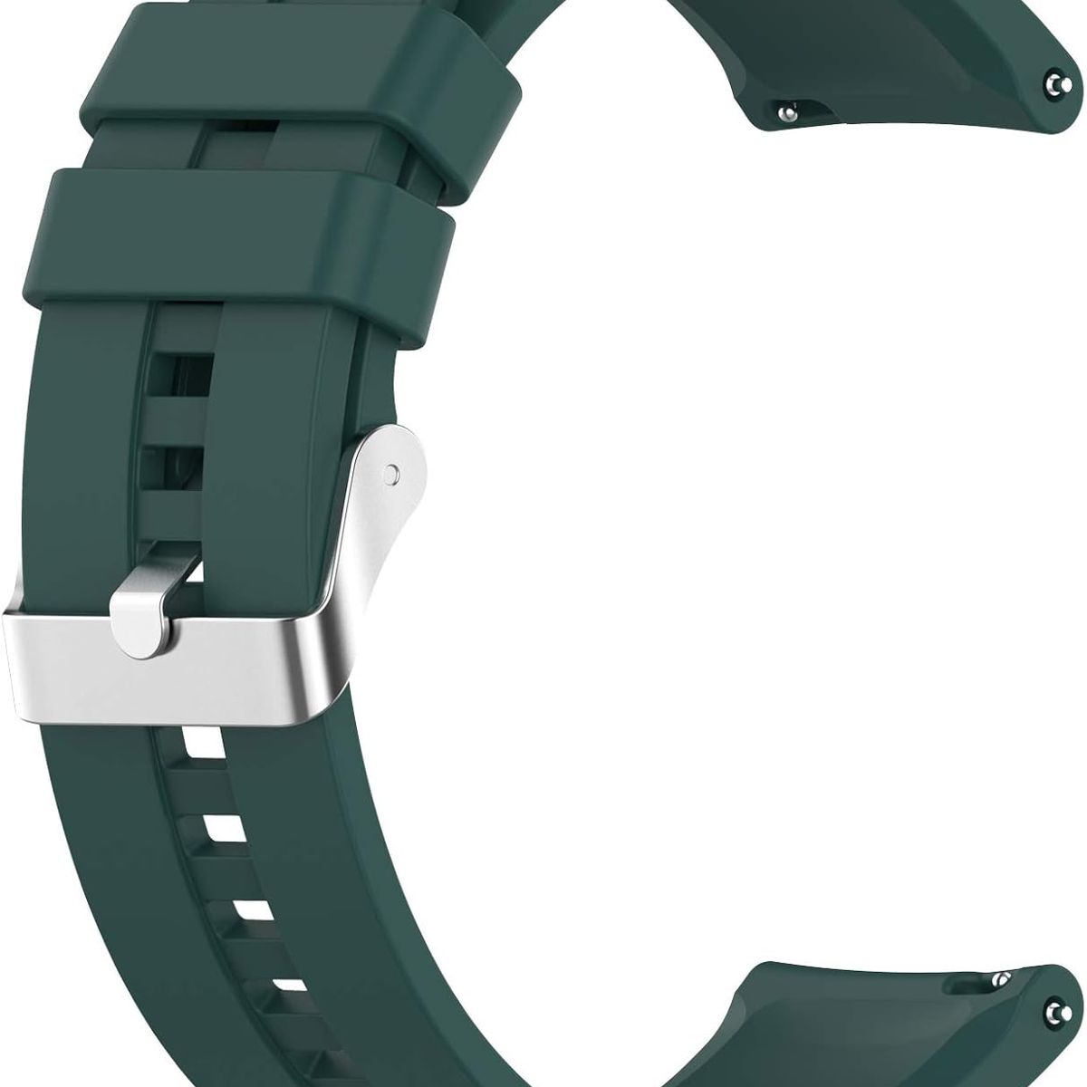 GENERICO - CORREA SILICON 22MM + BUMPER 46 MM PARA HUAWEI WATCH GT 2 VERDE