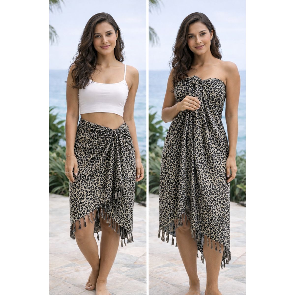 TOALLAS PERU DETALLES Y MAS - Pareo Bahía 100% algodón - Playa o Piscina