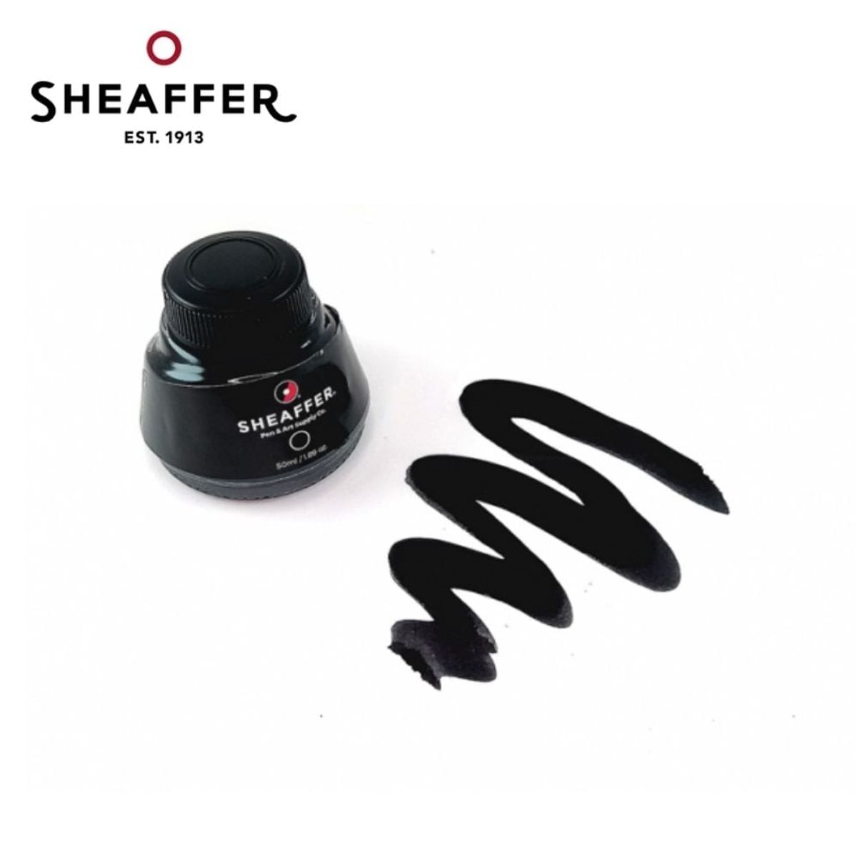 SHEAFFER - Frasco de tinta Sheaffer negro 50 ml