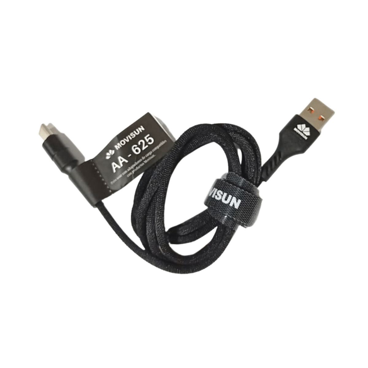 MOVISUN - Cable Para Celular Tipo C a USB Negro