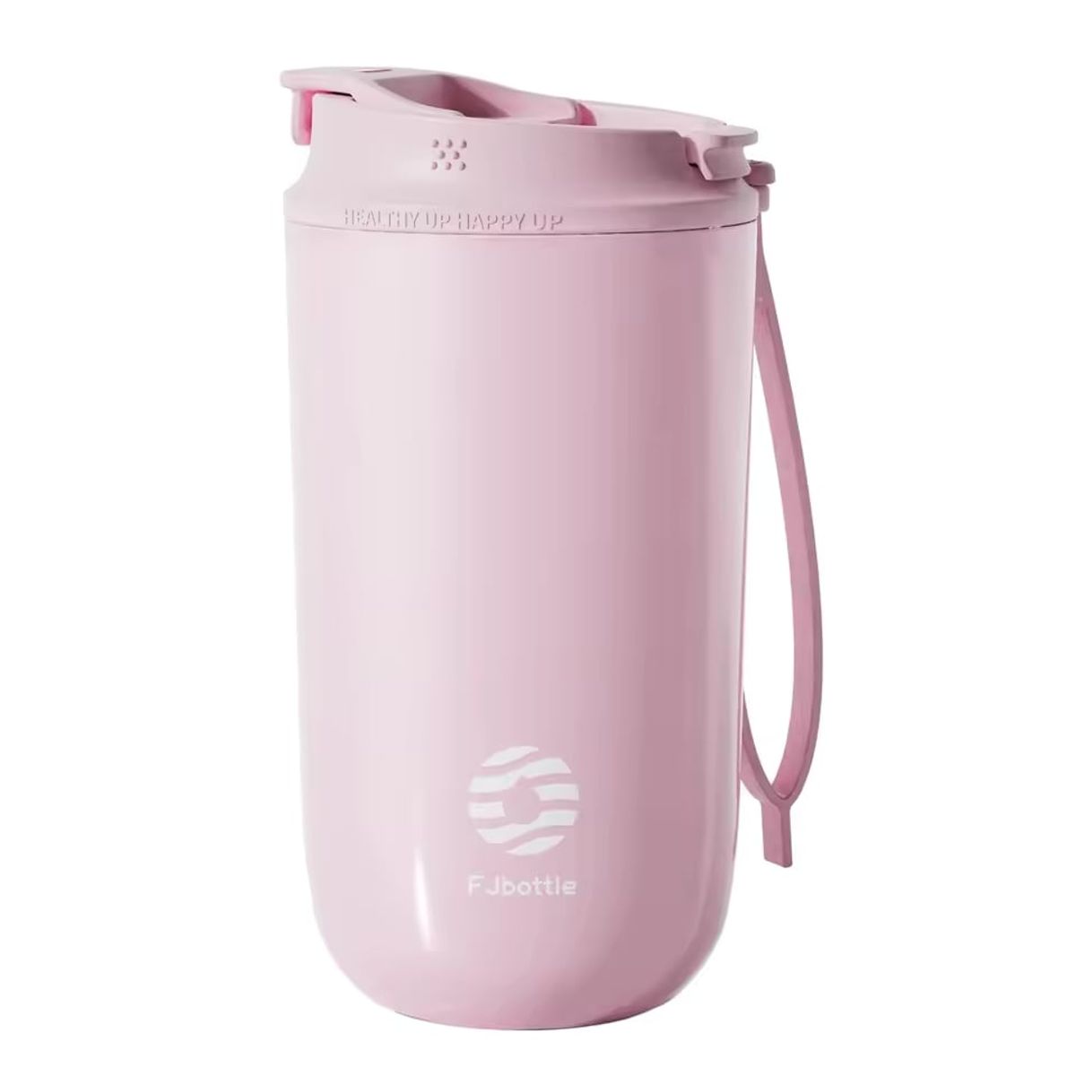 FJBOTTLE - FJBottle - Botella Mug Témico acero con tapa de tritán 450ml - Rosa