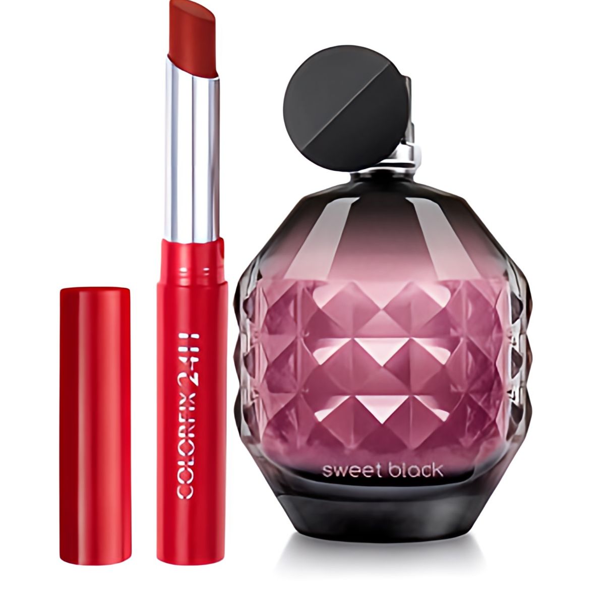 CYZONE - Set Sweet Black Perfume de Mujer +labial