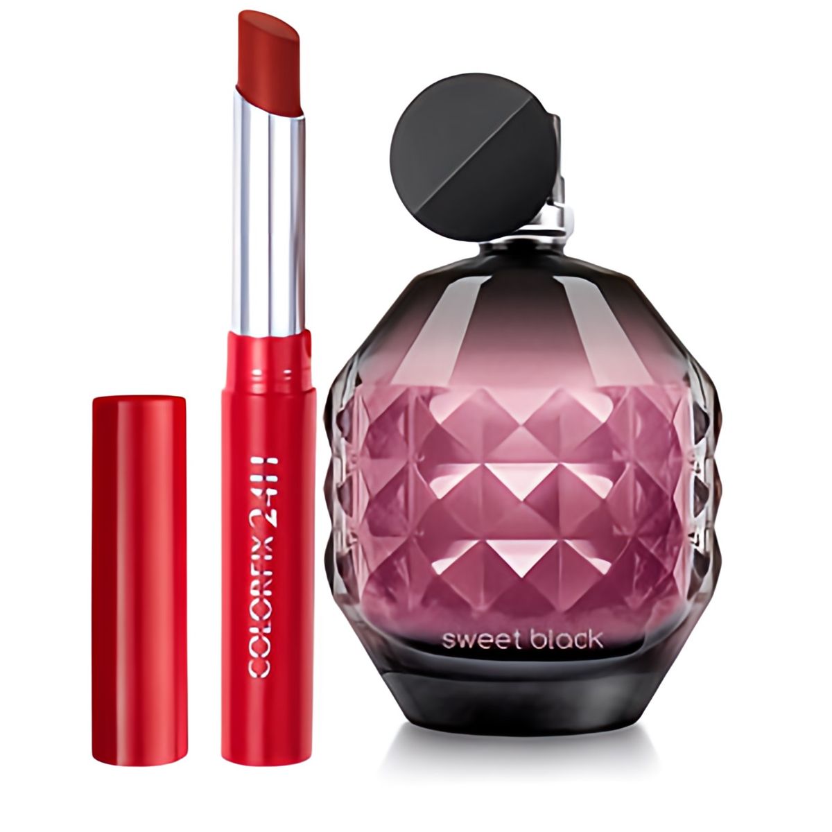 CYZONE - Set Sweet Black Perfume de Mujer +labial