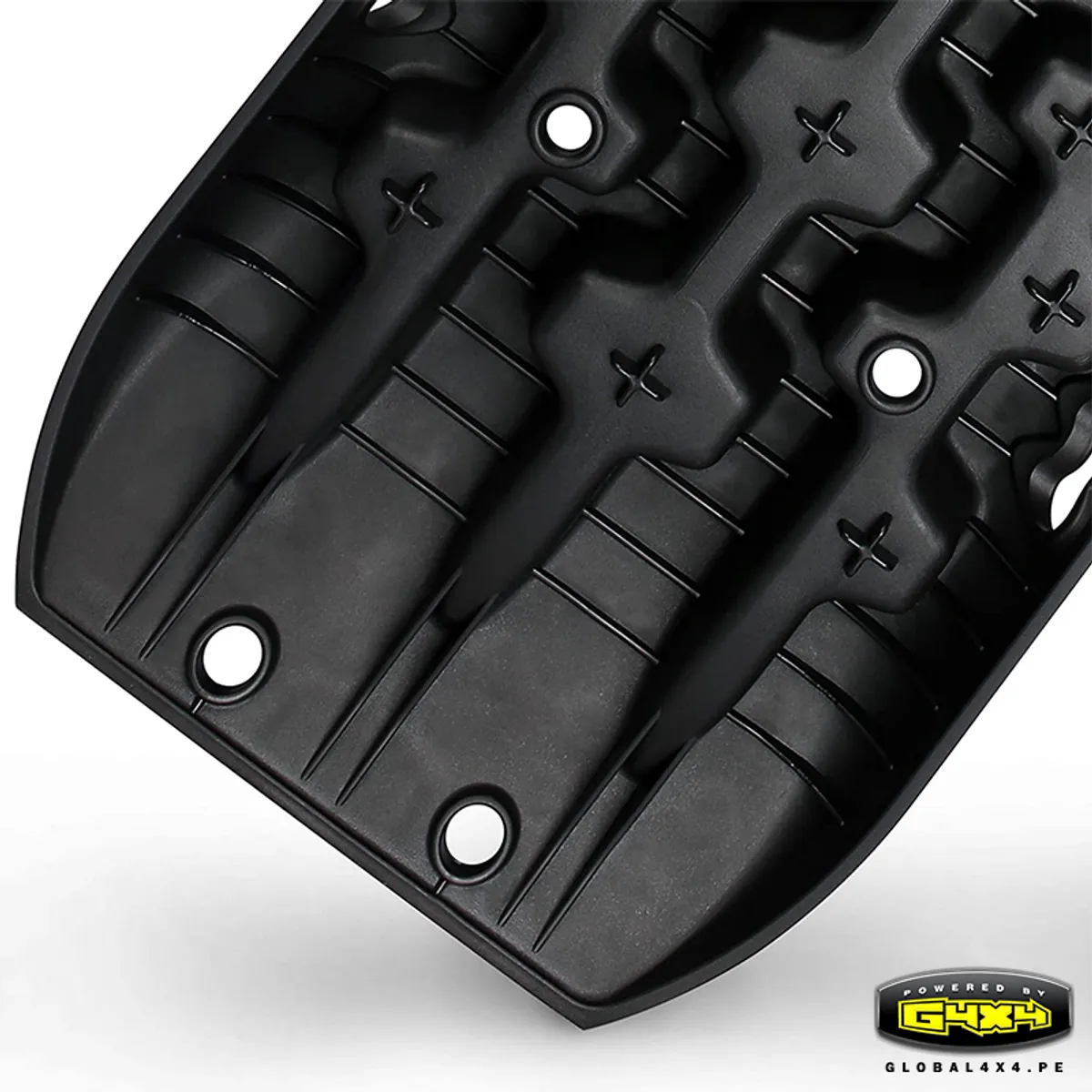 POWERED BY G4X4 GLOBAL 4 X 4 PE - RAMPAS DE RESCATE x2 SOPORTA 10 TONELADAS NEGRO