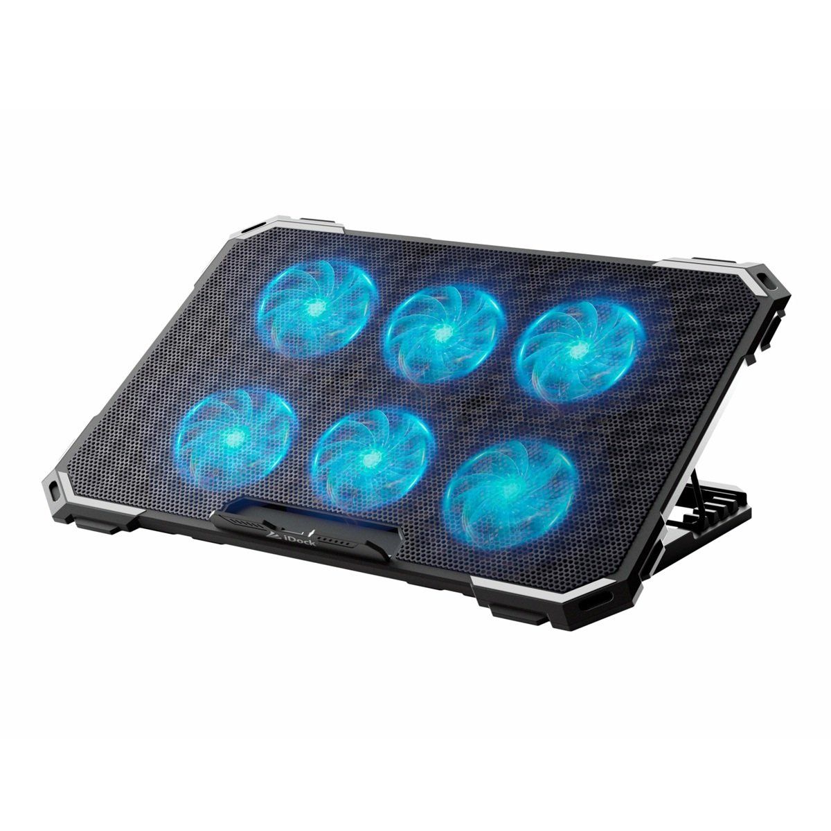 IDOCK - iDock - Cooler N2 Thermal con 6 Ventiladores y Led Fan Blue