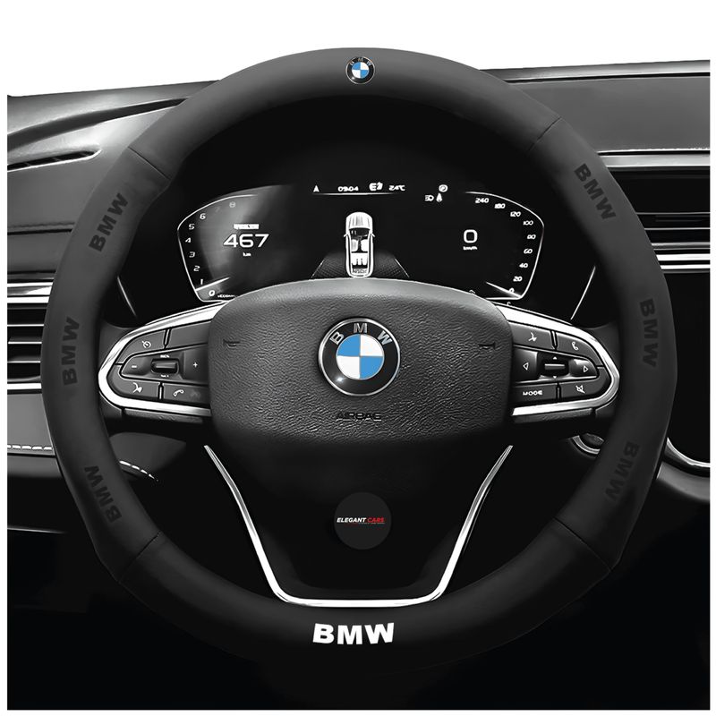 JET - Funda De Volante Premium Para BMW  Color Negro