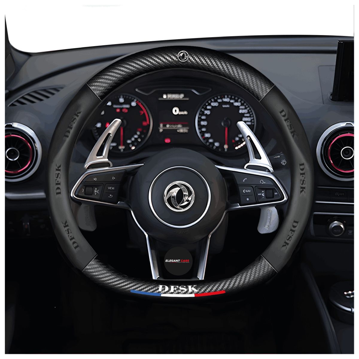 JET - Funda De Volante Premiun Tipo D Para DFSK