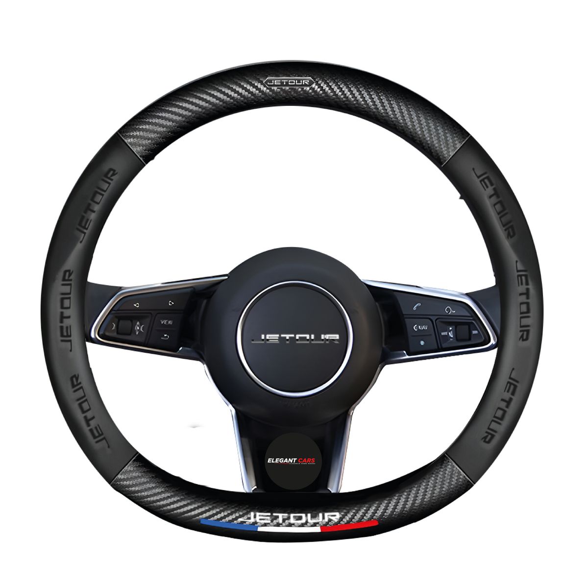 JET - Funda De Volante Premiun Tipo D JETOUR +Fibra