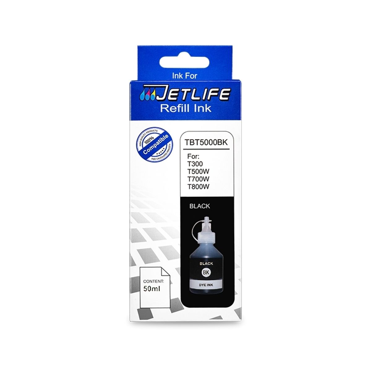 JETLIFE - Tinta Jet life Brother Black Compatible
