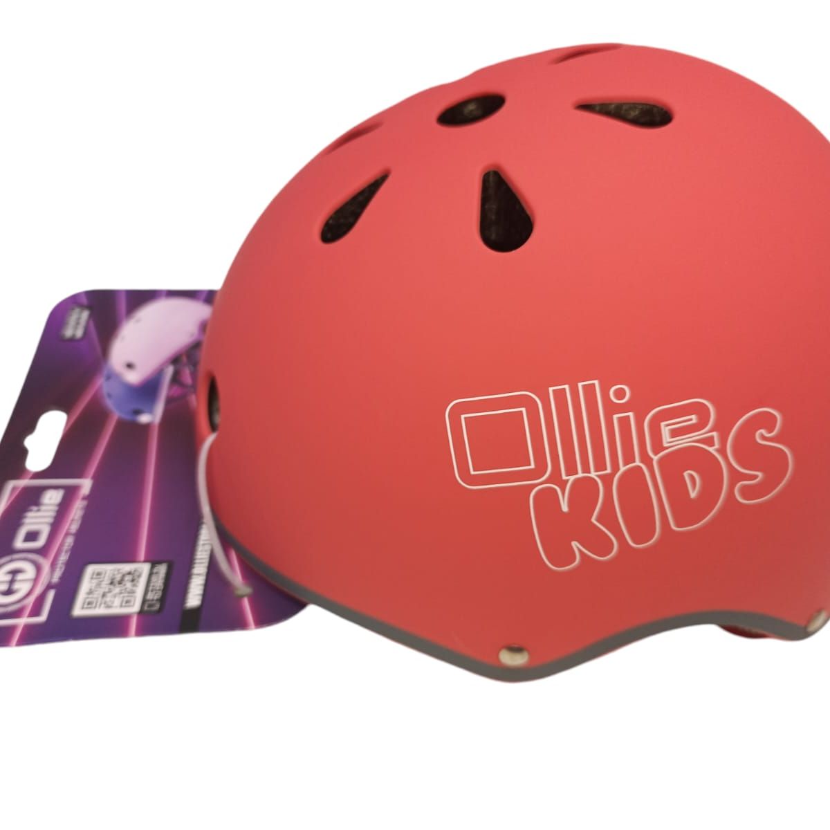 OLLIE - CASCO OLLIE KIDS ROJO TALLA S