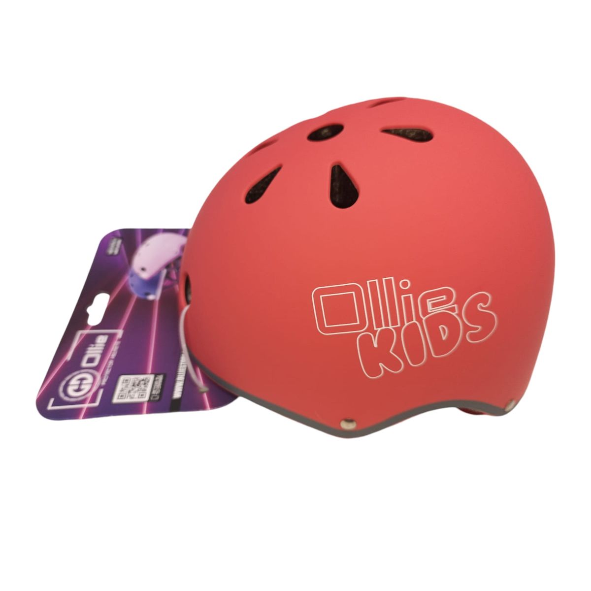 OLLIE - CASCO OLLIE KIDS ROJO TALLA S