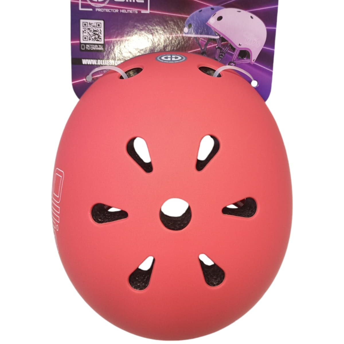 OLLIE - CASCO OLLIE KIDS ROJO TALLA S