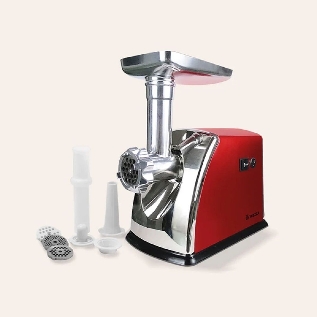 FINEZZA - Moledor de carne FINEZZA FZ-104MC-R ROJO