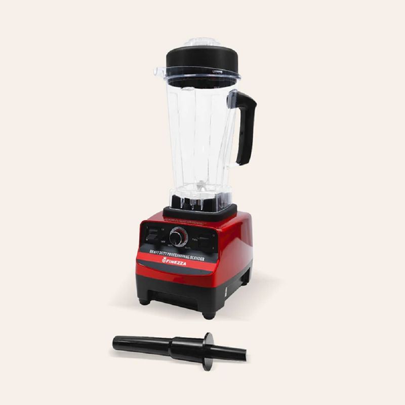 FINEZZA - Licuadora análoga FINEZZA 2 L FZ-889IND ROJO