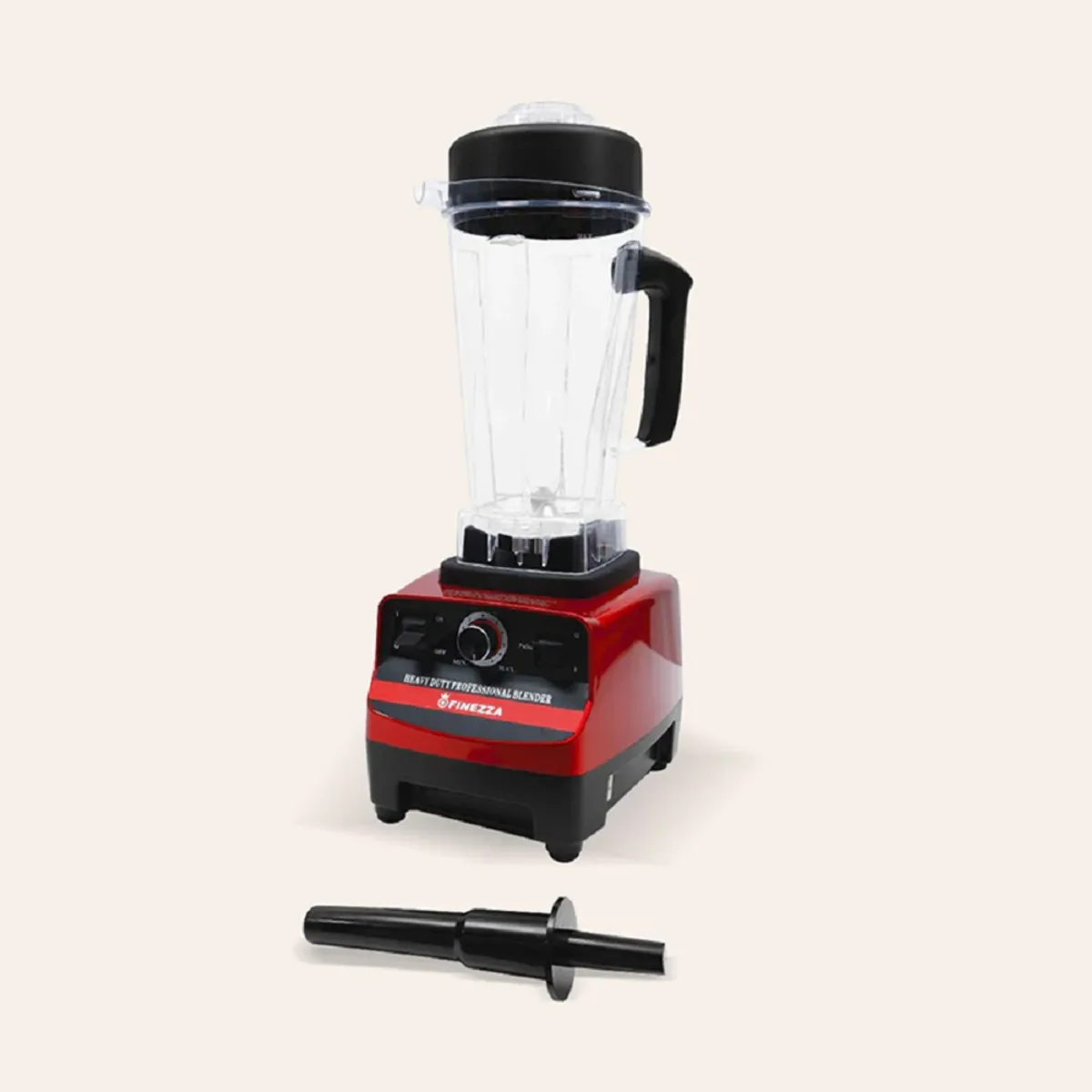 FINEZZA - Licuadora análoga FINEZZA 2 L FZ-889IND ROJO