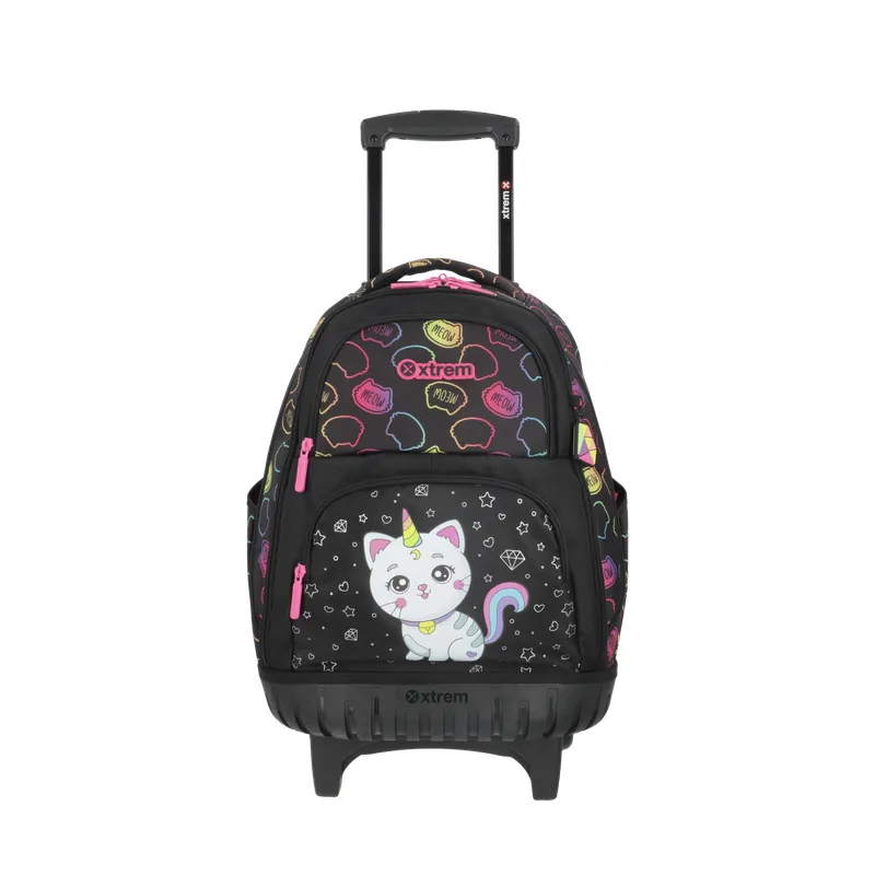 XTREM - Mochila Con Ruedas Cross 2.0 5Xt Black Cat