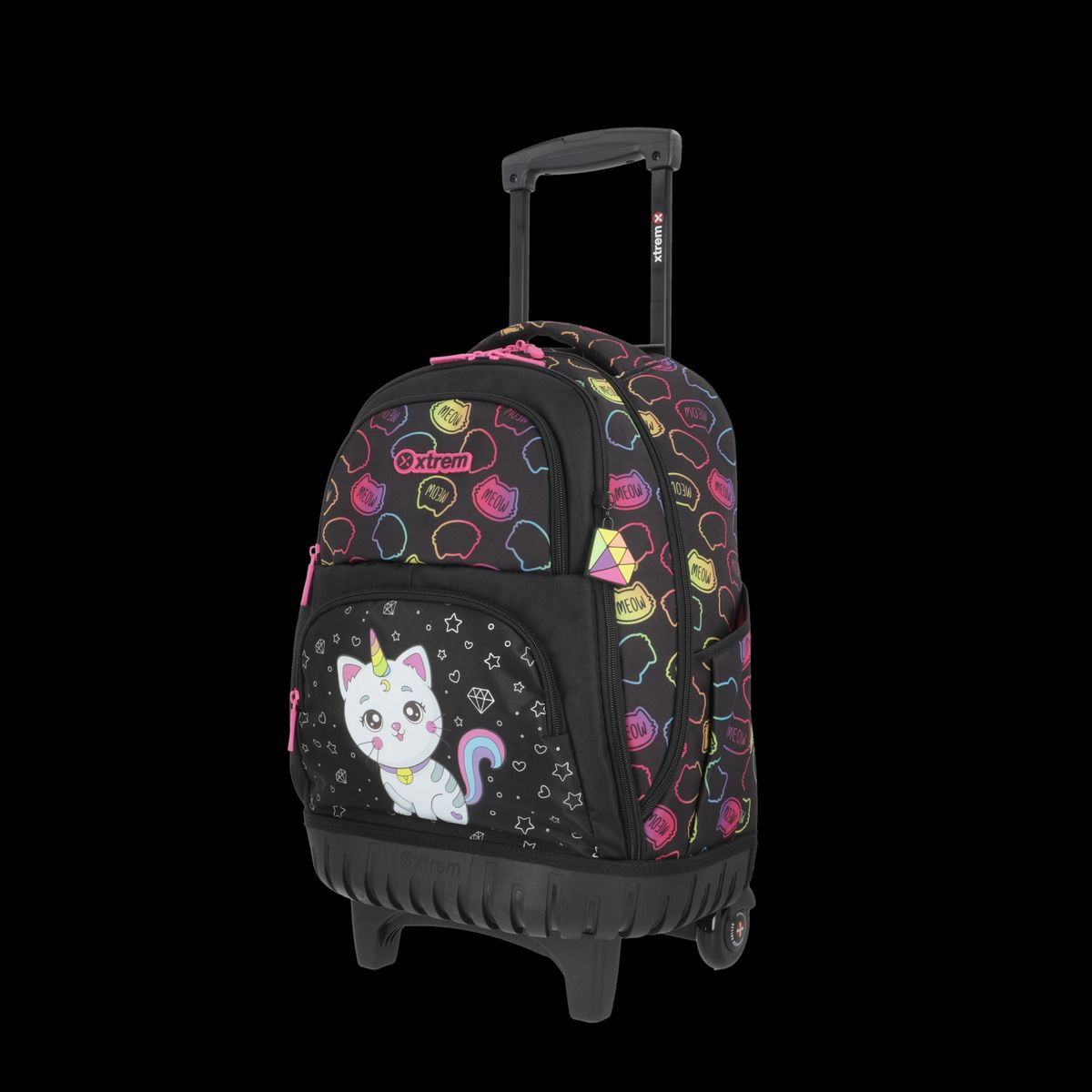 XTREM - Mochila Con Ruedas Cross 2.0 5Xt Black Cat