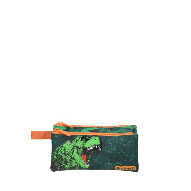 XTREM - Estuche Trinity 5Xt Green Dino