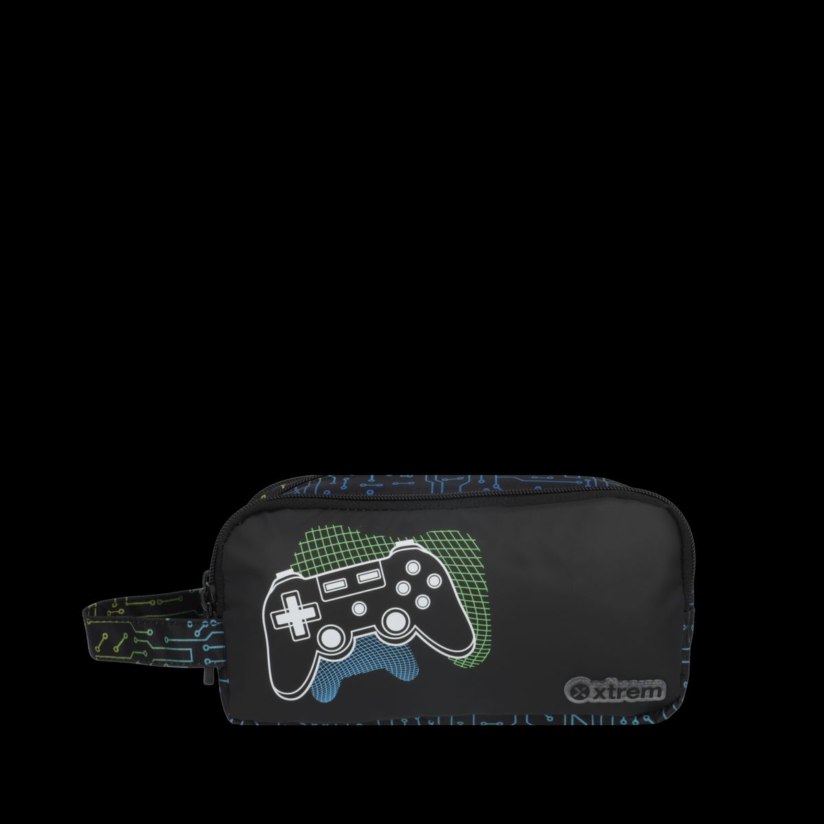 XTREM - Estuche University+ 5Xt Black Gamer